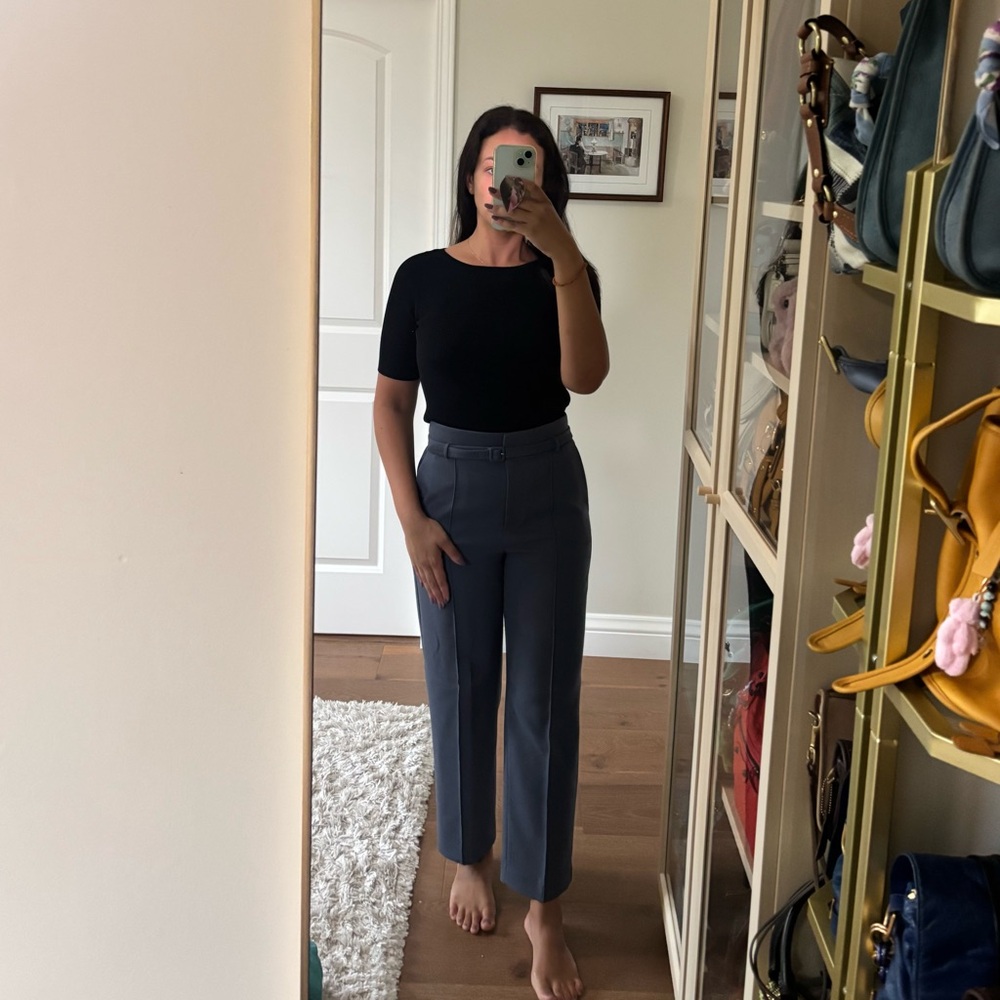 Ann Taylor Slate Blue Trousers